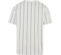 Urban Classics Maglietta gessata stampata TB7311 3XL Bianco