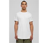 Urban Classics Maglietta Long Turnup Tee sagomata 5XL Bianco