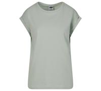 Urban Classics Ladies Extended Shoulder Tee Donna T-Shirt Nero Largo