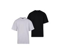 Urban Classics Maglietta nero / bianco Uomo - Abbigliamento - Maglie e T-shirt - Multipack Urban Classics S