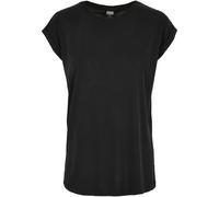 Urban Classics Modal Extended Shoulder Big Short Sleeve T-shirt Nero 4XL Donna