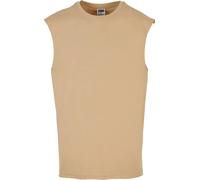 Urban Classics Open Edge Sleeveless Tee T-Shirt, Unionbeige, 5XL Uomo
