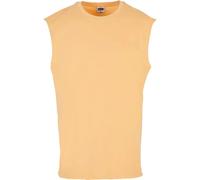 Urban Classics Open Edge Sleeveless Tee T-Shirt, Paleorange, S Uomo