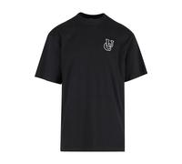Urban Classics Tb7554-uc Shiny Logo Tall Tee T-Shirt, Nero, M Uomo