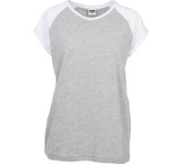 Urban Classics Maglietta T-Shirt Raglan A Contrasto Per Donne Taglia XS-5XL