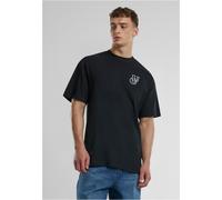 Urban Classics Maglietta UC Shiny Logo Tall Tee TB7554 S Nero