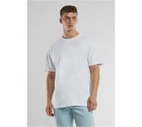 Urban Classics Maglietta UC Signature Logo Tall Tee TB7555 5XL Bianco