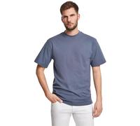 URBAN CLASSICS Maglietta Uomo a Maniche Corte, Tall Tee Oversize, in Cotone, Spalle Morbide e Scollatura a Girocollo, Vintage Blue, L