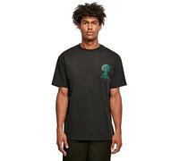 Urban Classics Maglietta Uomo con Logo Organic Tree T-Shirt, Nero