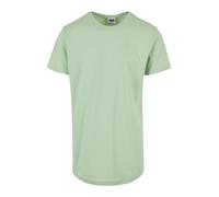 Urban Classics Shaped Long Tee T-Shirt, Verde Vintage, M Uomo