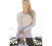 Urban Classics Maglione donna Long a collo largo Offwhite L