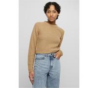 Urban Classics Short Waffle Sweater Beige XL Donna
