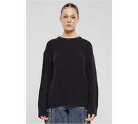 Urban Classics Maglione da donna a costineit TB7116 XS Nero