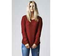 Urban Classics Maglione da donna Donna Long Maglione a collo largo Nero M Nero