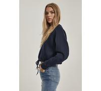 Urban Classics Maglione da donna Donna Oversized Short Raglan Crew Nero XL Nero