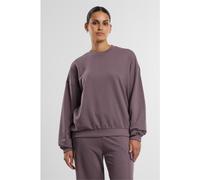 Urban Classics Maglione da donna Ladies Oversized Light Terry Crewneck TB6855 M Viola
