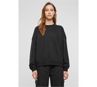 Urban Classics Maglione da donna Ladies Oversized Light Terry Crewneck TB6855 XS Nero
