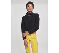 Urban Classics Maglione da donna Sherpa corto Troyer nero XS Nero