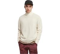 Urban Classics Felpa Oversized Roll Neck Sweater Whitesand S Bianco