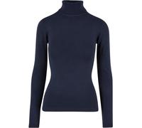 Urban Classics Maglione dolcevita da donna Knitted 5XL Blu
