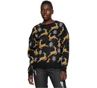 Urban Classics Pullover marrone chiaro / nero / bianco, Taglia L