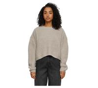 Urban Classics Felpa Ladies Ladies Wide Oversize Sweater Warmgrey 5XL Grigio