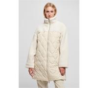 Urban Classics Mantello Donna Oversize In Sherpa Trapuntato con Zip