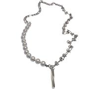 Urban Classics Mars Various Chain Necklace, Collana, Unisex - Adulto, Argento (Silver), Taglia unica