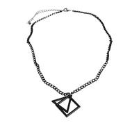 Urban Classics Mercury Layering Necklace, Collana, Unisex - Adulto, Nero (Black), Taglia unica