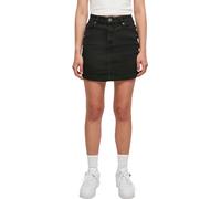 Urban Classics Minigonna Jeans Organico Elasticizzato Gonna, Black Washed, 32 da Donna