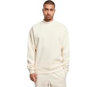 Urban Classics Mock Neck Crew Maglia di Tuta, Sabbia, S Uomo