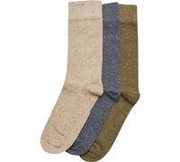 Urban Classics Naps Socks 3-Pack Calzini, Warmsand/darkshadow/summerolive, 39-42 Unisex-Adulto