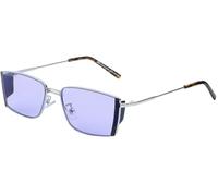 URBAN CLASSICS Occhiali da Sole da Uomo Donna Rettangolari Retro, Occhiali con Astine in Metallo Protezione UV 400, Disponibili in 3 Colori