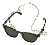 Urban Classics Occhiali da Sole Grigi/Neri con Catena TB3551 Eleganti
