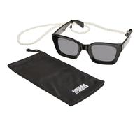 Urban Classics Occhiali da Sole Poros Con Catena UV400 Rettangolare Occhiali