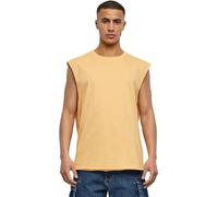 Urban Classics Open Edge Sleeveless Tee T-Shirt, Arancione Chiaro, 4XL Uomo