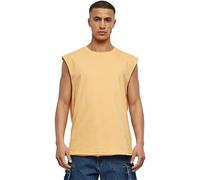 Urban Classics Open Edge Sleeveless Tee, T-Shirt Uomo, Paleorange,