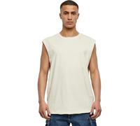 Urban Classics Open Edge Sleeveless Tee T-Shirt, Whitesand, XXL Uomo