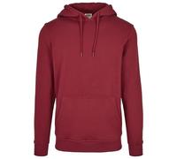 Urban Classics Organic Basic Hoody, Felpa con Cappuccio, Uomo, Rosso (Burgundy), L