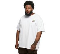 Urban Classics Organic Cloudy Tee T-Shirt Oberteil Shirt Back Print Oversize Men