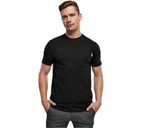 Urban Classics Organic Cotton Basic Pocket Tee T-Shirt, Nero, S Uomo