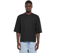 Urban Classics Organic Oversized Cropped Tee T-Shirt, Black, 4XL Uomo