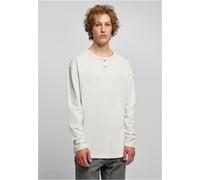 Urban Classics Organic Oversized Henley Sweatshirt Bianco L Uomo