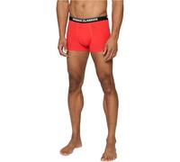 Urban Classics Boxer 3-Pack Organic X-mas 95% cotone 5% poliestere Rosso/Verde/Navy XL Uomo