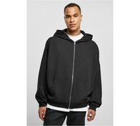 Urban Classics Organico 90's Felpa con Cappuccio e Zip Top Giacca Extra Ampia