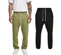 Urban Classics Organico Basso Crotch Sweatpants Pantaloni Tuta Bio Cotone