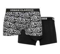 Urban Classics Organico Boxer Pantaloncini 2-Pack Mutande Boxer Intimo Logo