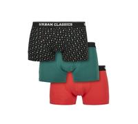 Urban Classics Organico x-Mas Boxer 3-Pack Mutande Biancheria Intima Bio