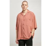 Urban Classics Oversize Resort Maglia Camicia Tempo Libero da Bowling Base Borsa