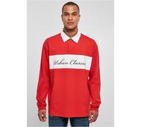 Urban Classics Oversize Rugby Longsleeve Pullover Uomo Polo Oversize Fit